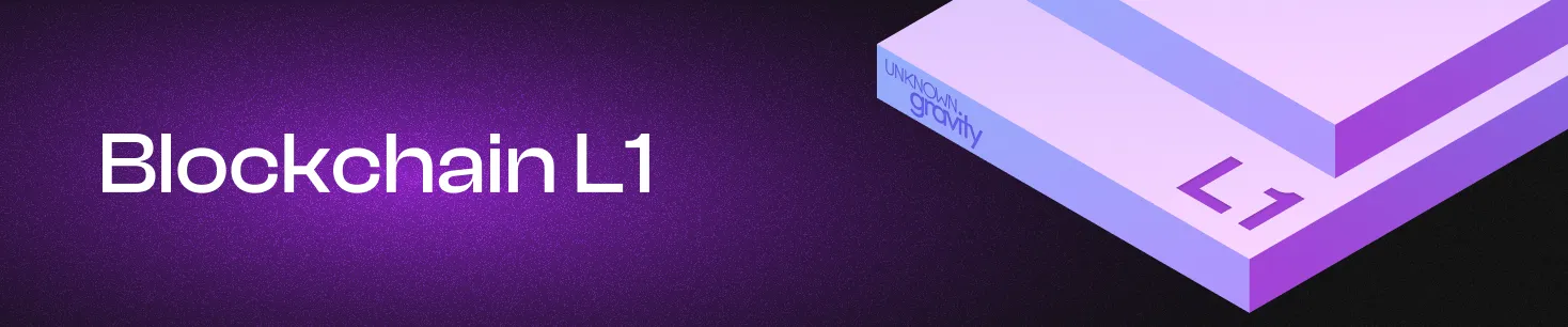 ¿Cómo funciona una blockchain L1?