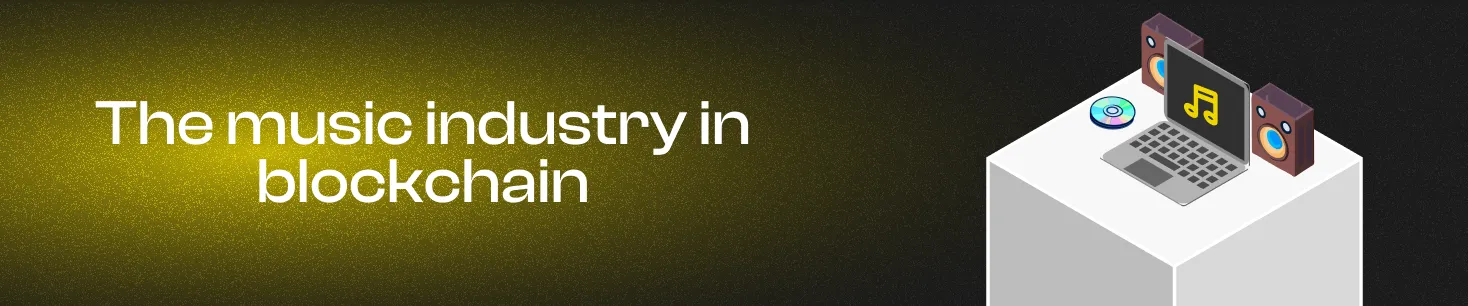 La revolución de blockchain en la industria de la música.