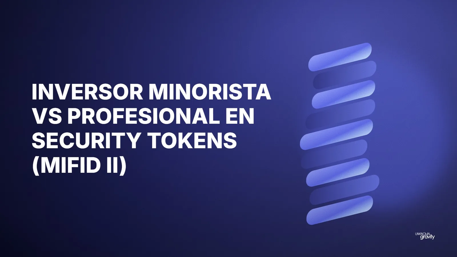 Inversor minorista o profesional: a quién puede vender security tokens