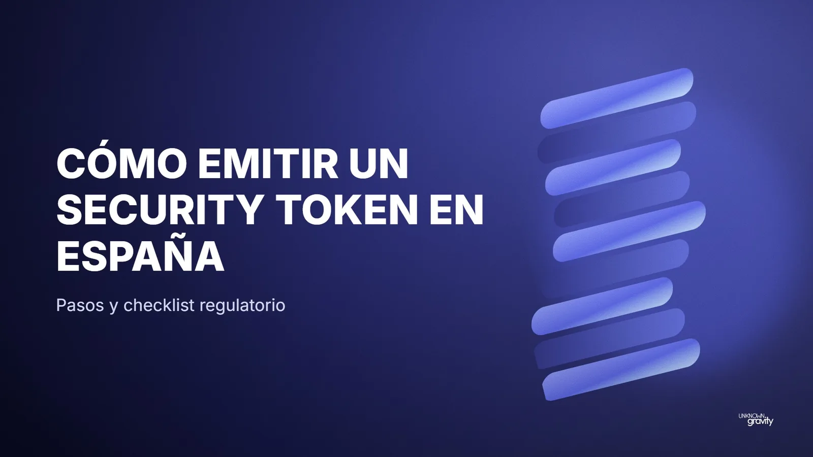 Cómo emitir un security token en España: pasos y checklist