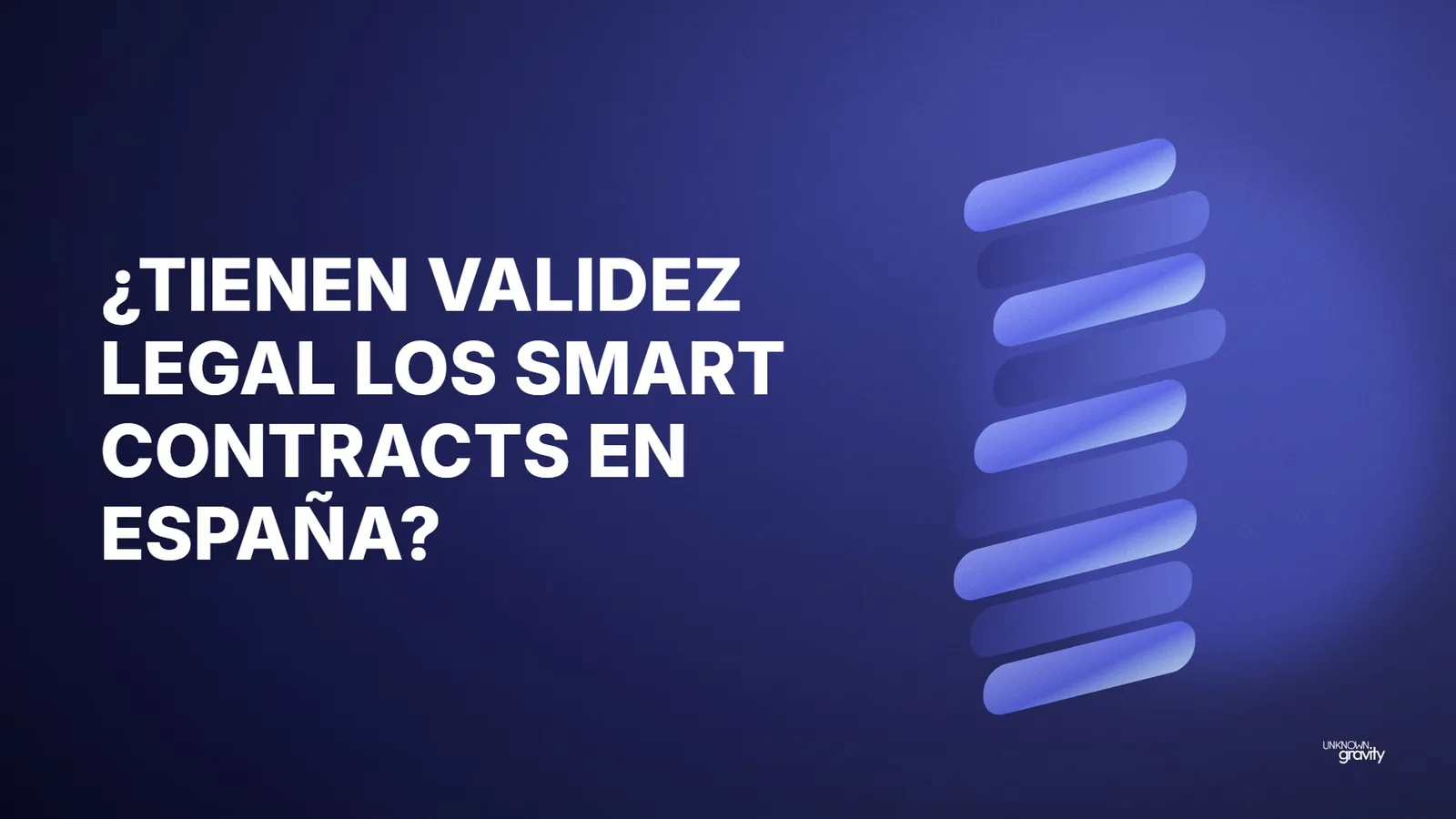 ¿Tienen validez legal los smart contracts en España?