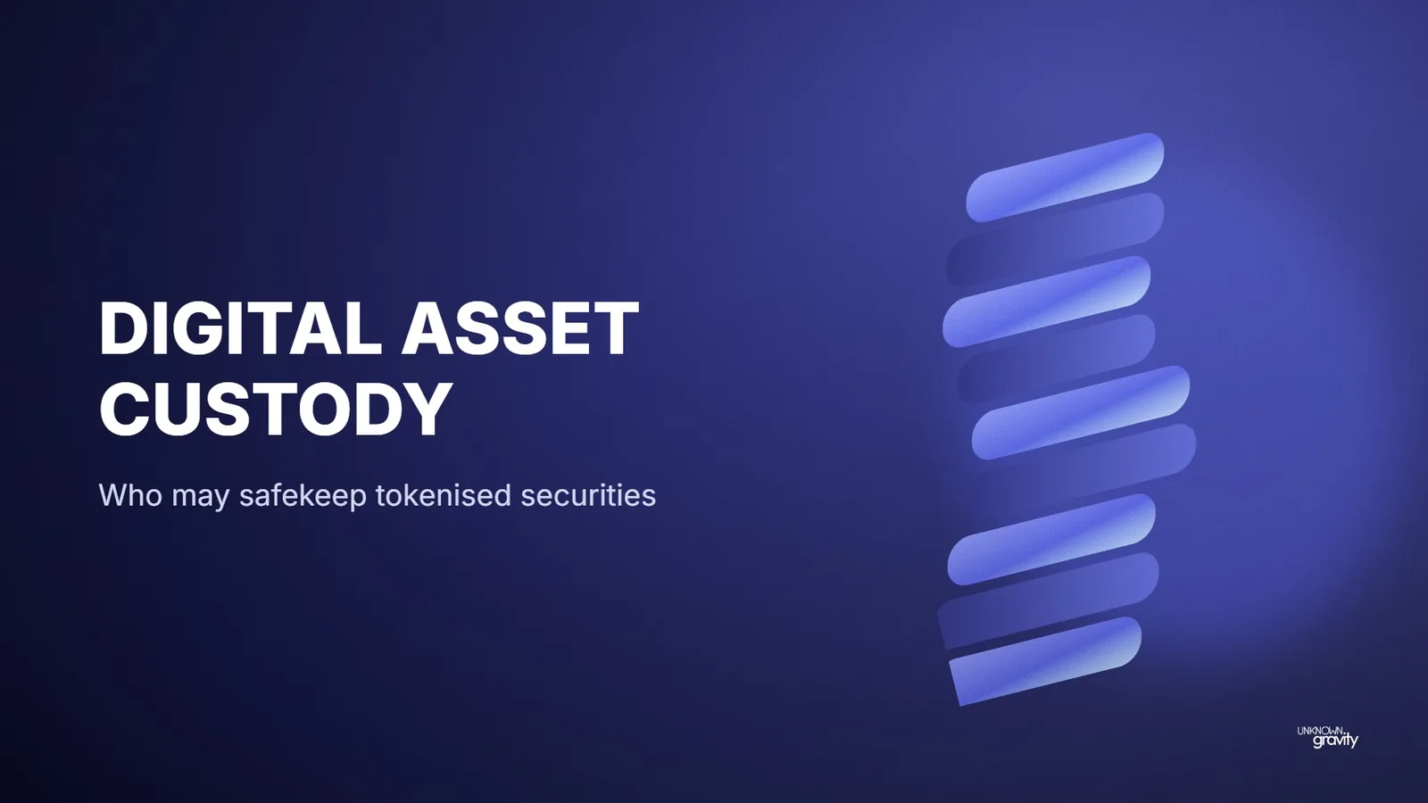Digital asset custody: who may safekeep tokenised securities