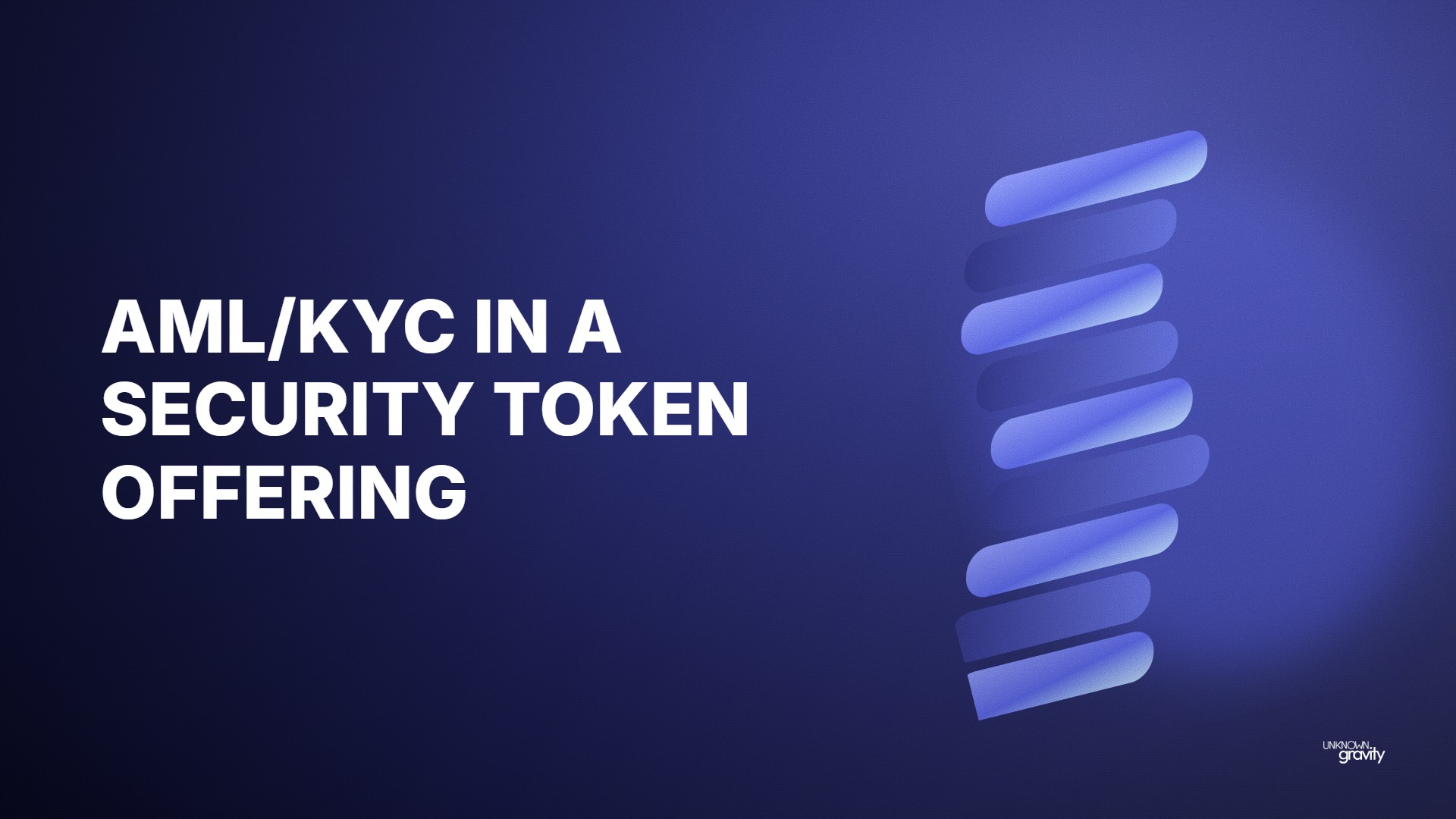 AML/KYC in a security token offering