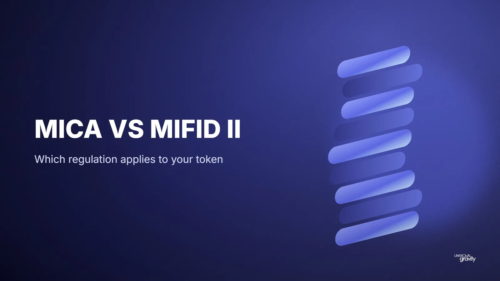 MiCA vs MiFID II: which regulation applies to your token