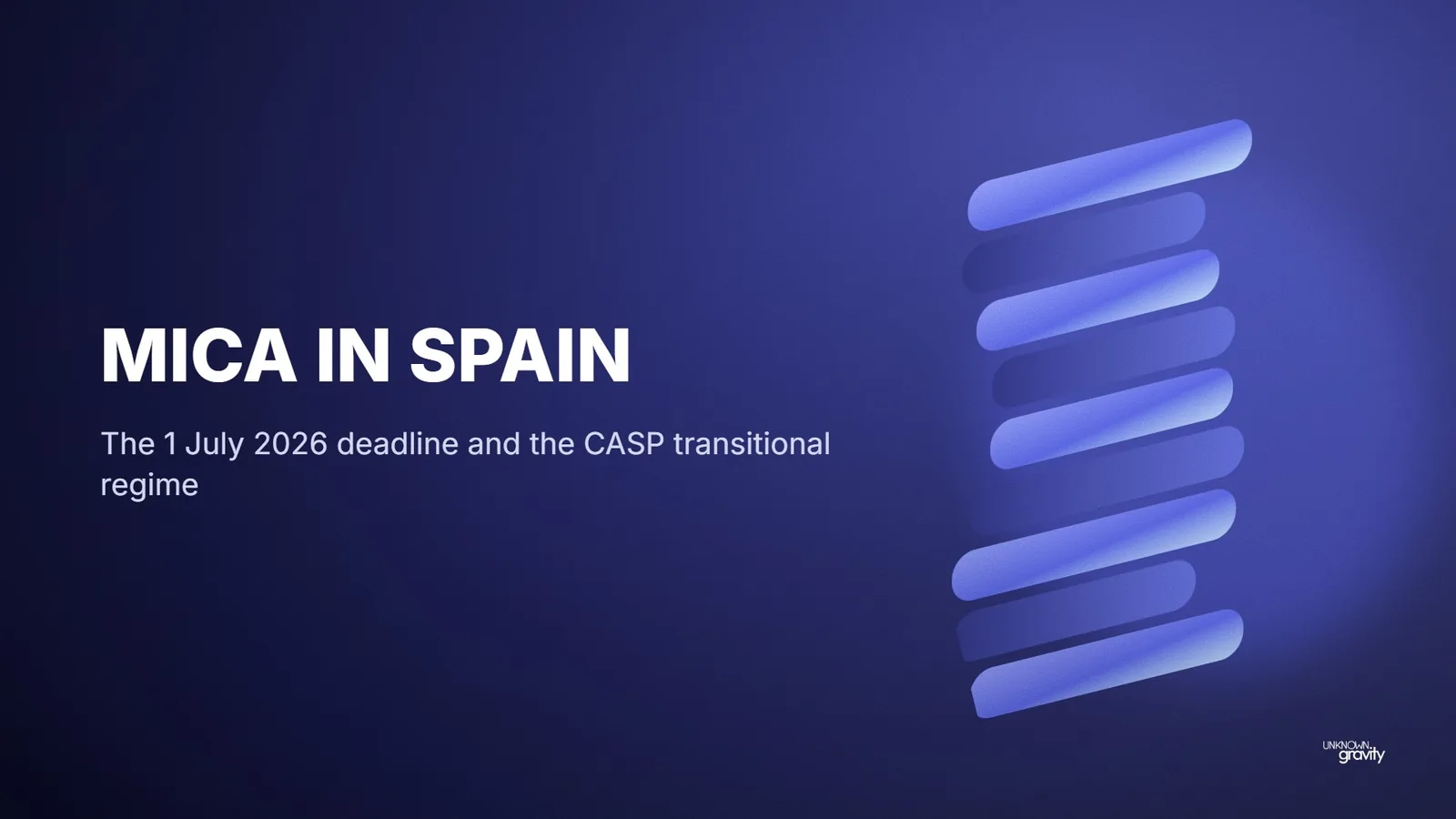 CASP licence in Spain: who needs authorisation under MiCA