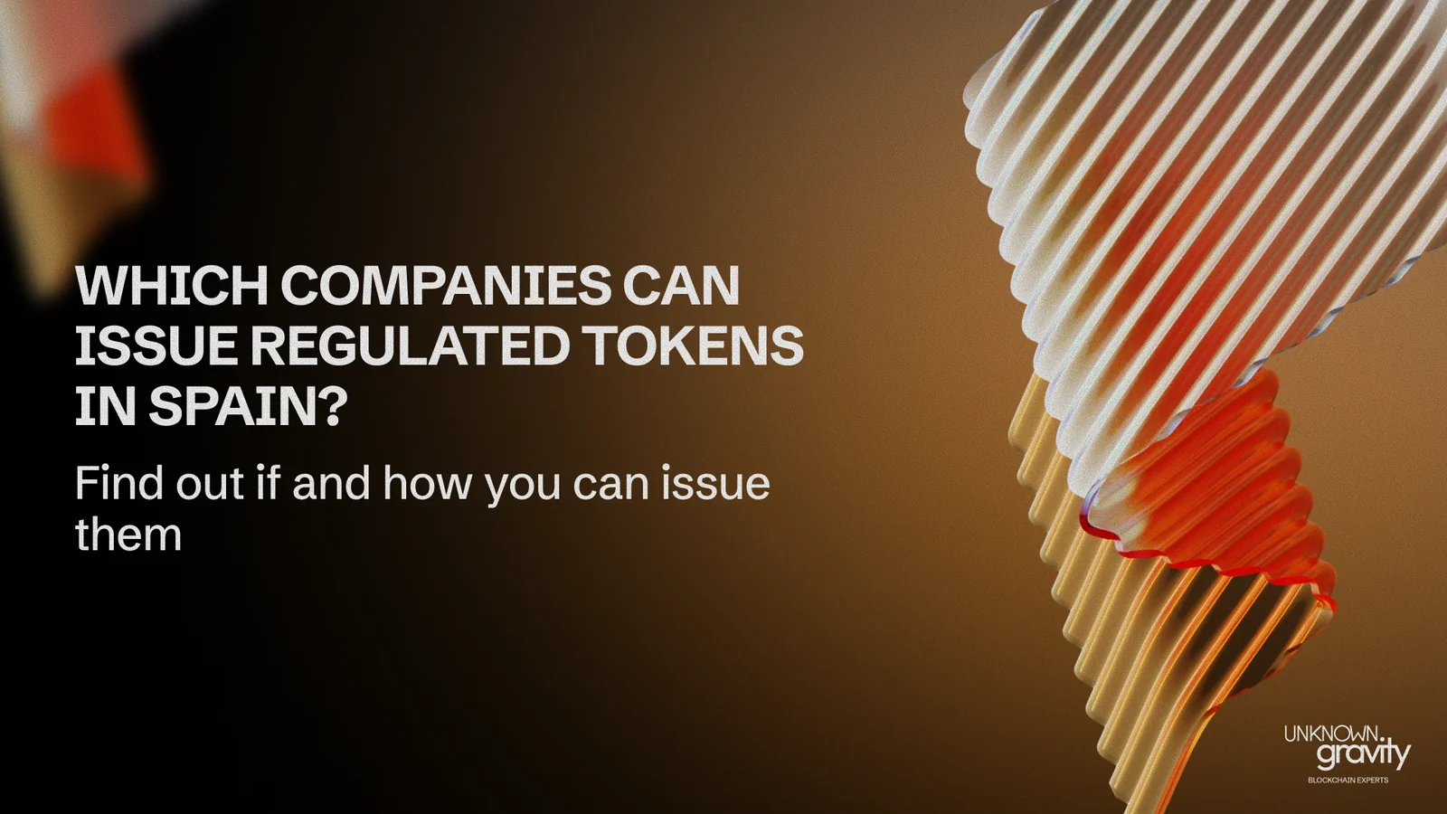 CNMV and tokenization: which companies can issue regulated tokens in Spain?