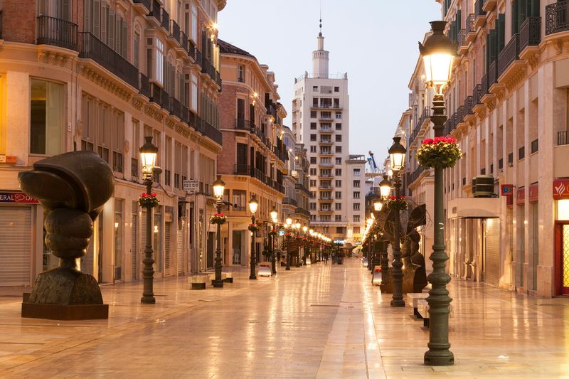 Calle Marqués de Larios, Málaga — Unknown Gravity headquarters