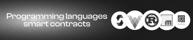 Comparativa lenguajes de programación smart contracts