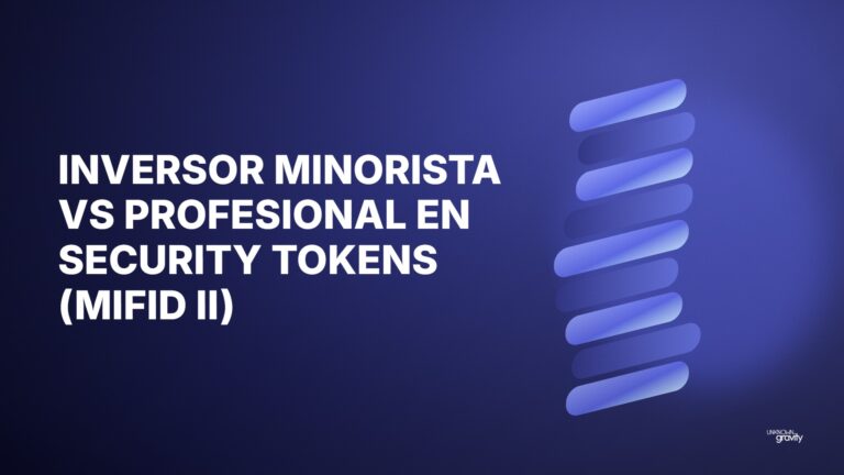 Inversor minorista vs profesional en security tokens (MiFID II)