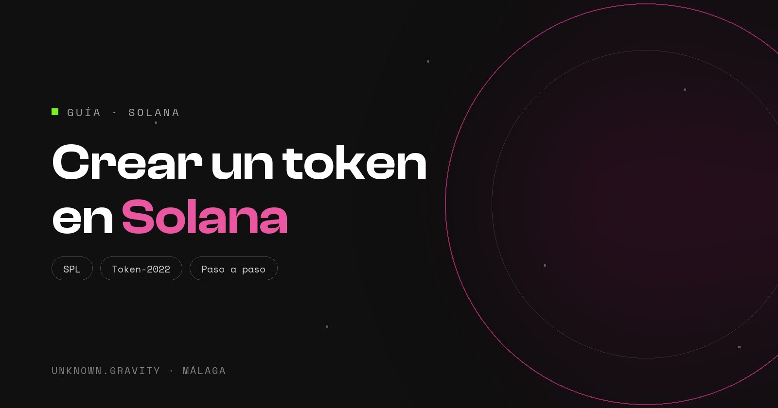 Cómo crear un token en Solana paso a paso (SPL y Token-2022)