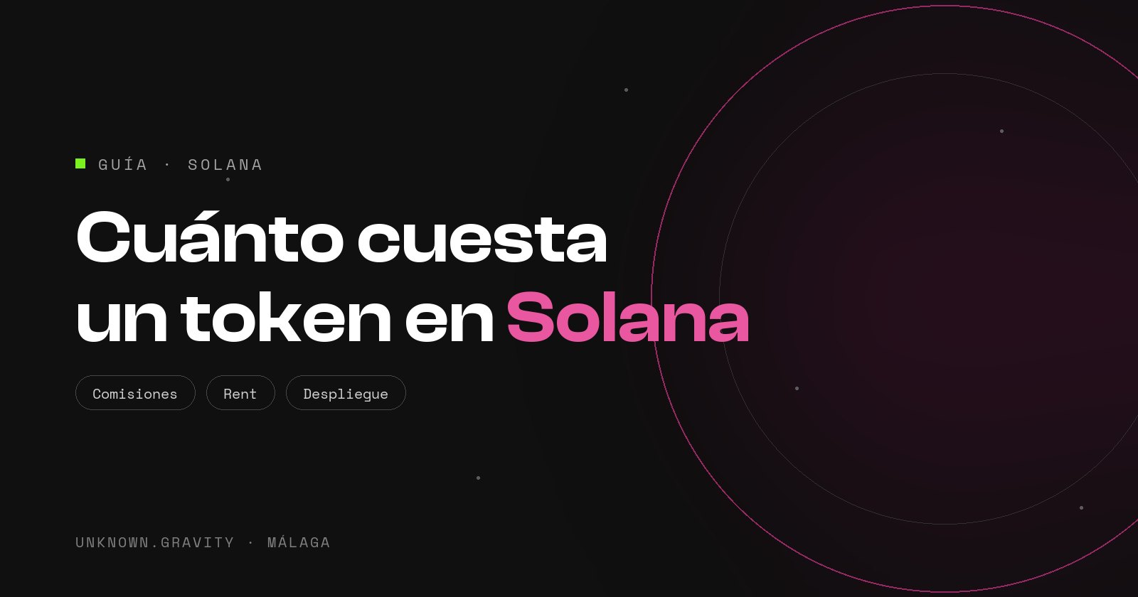 Cuánto cuesta crear un token en Solana: red, código y ley