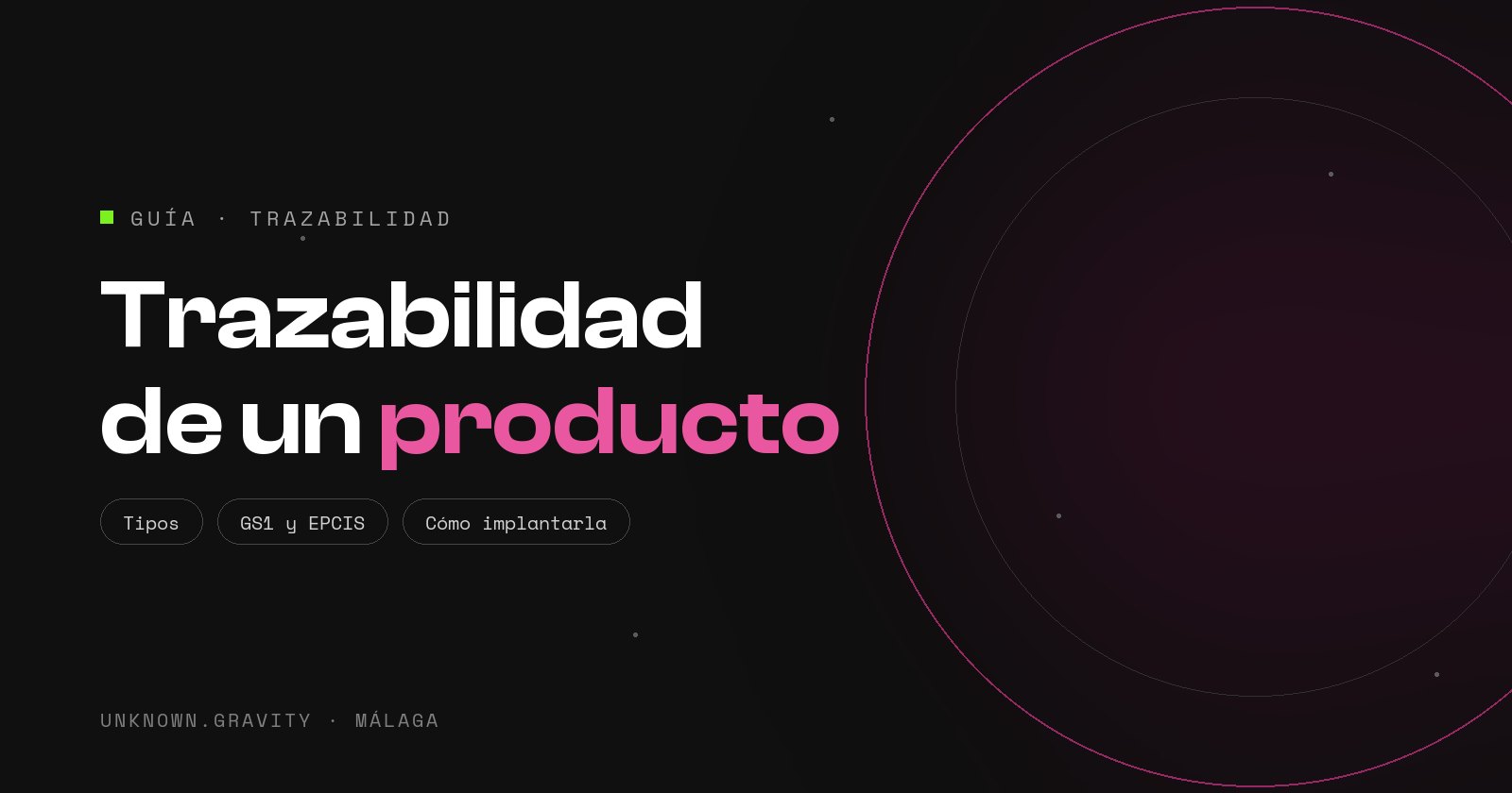 Trazabilidad de un producto: qué es, tipos y cómo implantar un sistema de trazabilidad
